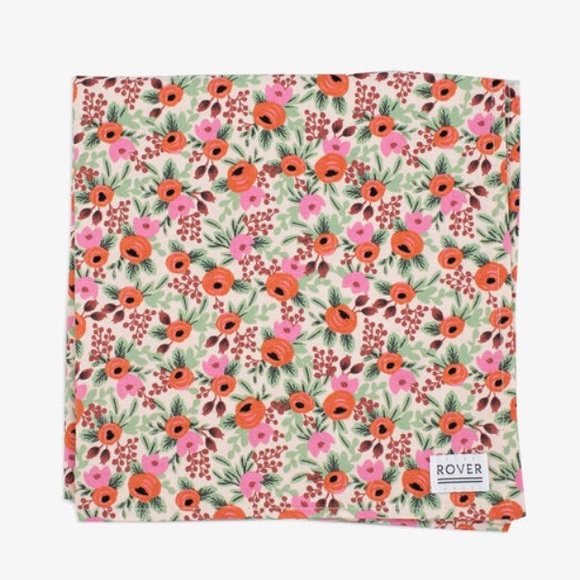 NWT Rosa Small Blush Floral Dog Bandana - Picture 3 of 4